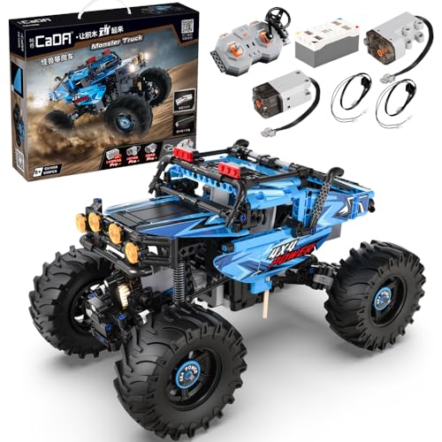 CaDA Technik Master C61008W 699PCS 4 * 4 Monster-Kletterauto mit...