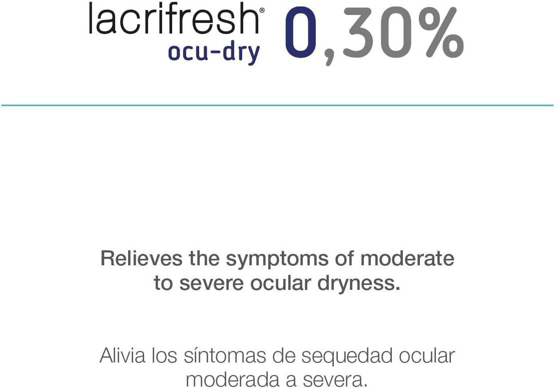 EverClean Plus 350ml + 45 comprimidos y Lacrifresh Ocu-Dry 0.30% 10ml - Solución de Limpieza y Gotas Lubricantes para Lentes de Contacto y Ojos Secos
