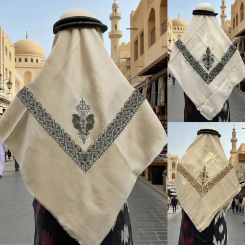 Bufanda de viaje Shntig hiyab para hombre pañuelo keffiyeh para la cabeza diario 2