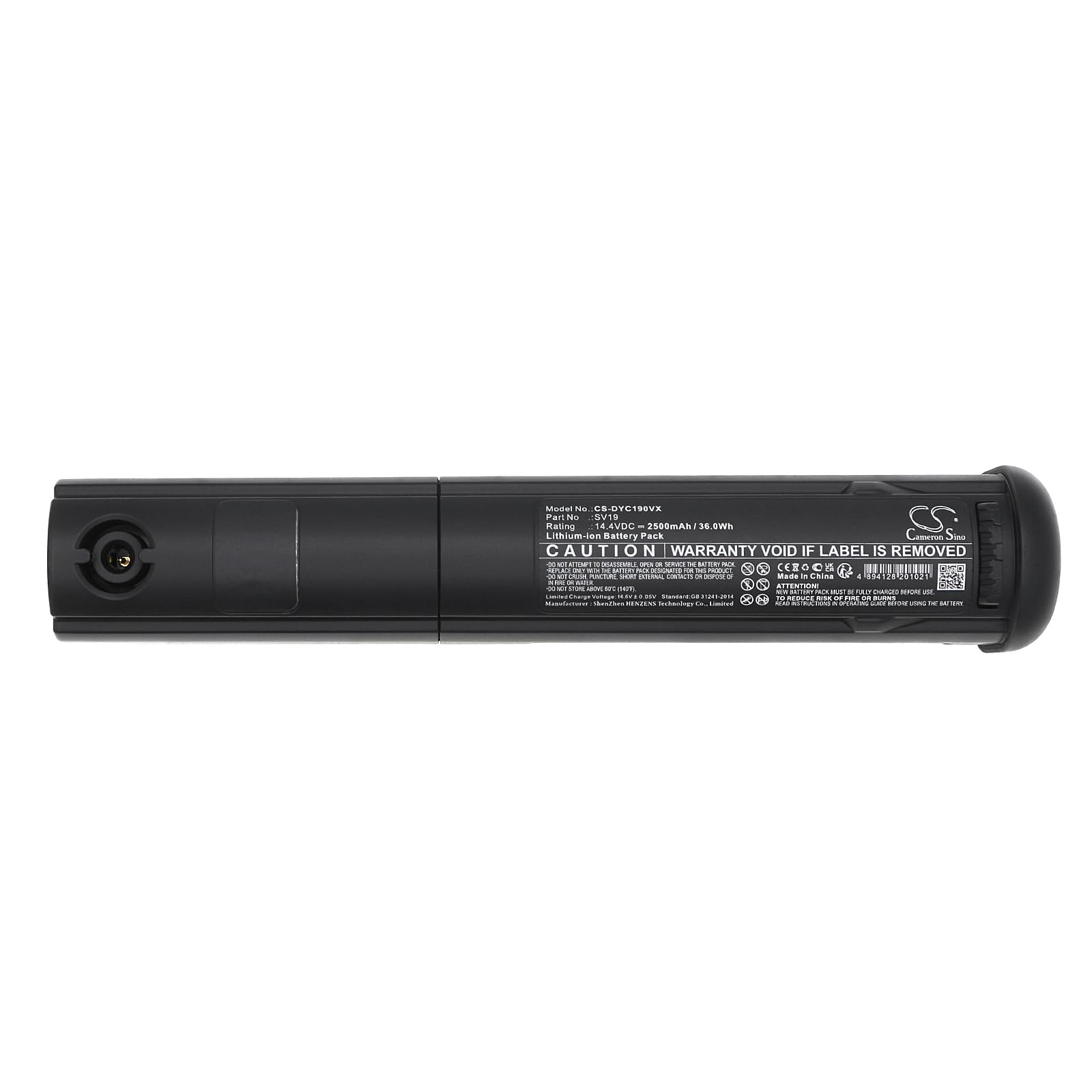 TECHTEK Batería 2500mAh Compatible con [Dyson] Omni-Glide sustituye 414127-02, 971189-01, SV19 FBA