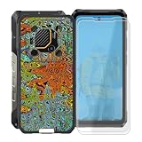KJYFOANI Cover per Ulefone Armor 26 Ultra Custodia + [2 Pezzi] Pellicola Vetro Temperato, Nero Anti-Caduta Bumper Morbido Silicone TPU Protezione Case per Ulefone Armor 26 Ultra (6.78") - XV29
