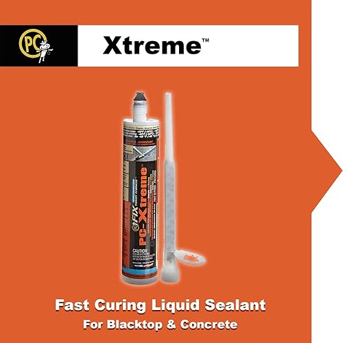Miniatura 3 de PC Products PC-Xtreme - Llenador de juntas de poliurea, sellador de hormigón y blacktop, cartucho de 8.6 onzas, gris 92507