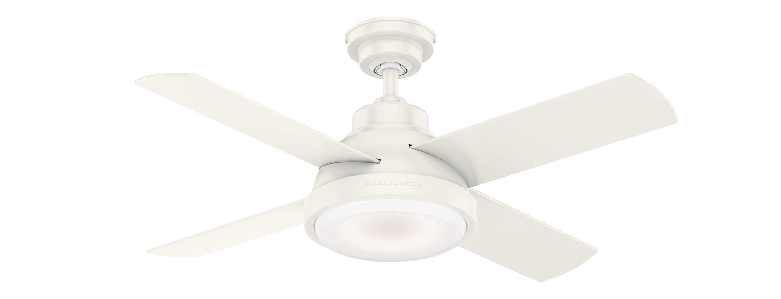 Casablanca Fan Company 59434 Casablanca 44 Levitt Fresh White Led Light Kit And Wall Control Ceiling Fan