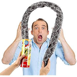 Miuion Potato Chip Snake in A Can Funny Prank Large Size for April Fools’ Day and Halloween Party Decoration