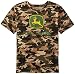 John Deere Big Boys' Short Sleeve Trademark Tee Camo