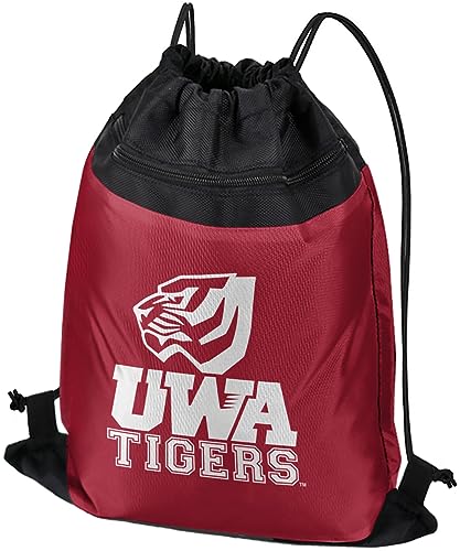 Campus Lab University of West Alabama Primary Logo Drawstring Backpack Gym