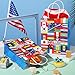 Pajean 32 Pack International Flag Bags World Flag Gift Bags for Opening Sports Events Celebration Goodie Candy Party Favors Decoration Supplies
