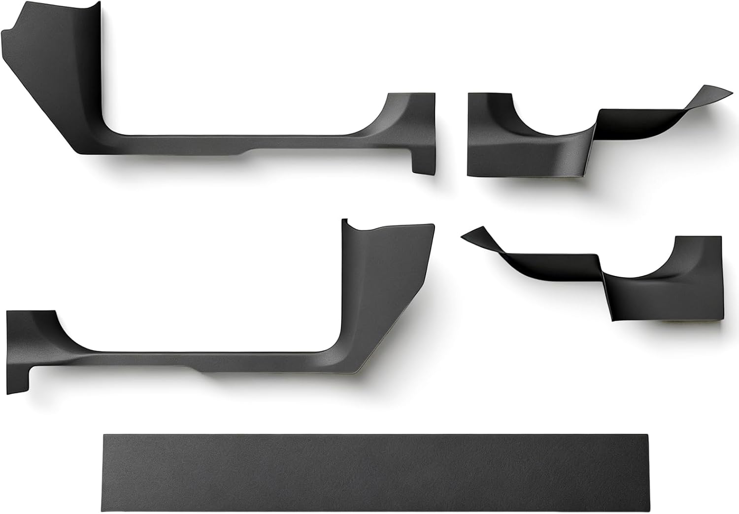 4PCS Front & Rear Door Entry Threshold Strip Protector Door Sill Protective Cover for Tesla Model Y Juniper 2025 2026 Accessories Anti-dust Pads Protector Cover.