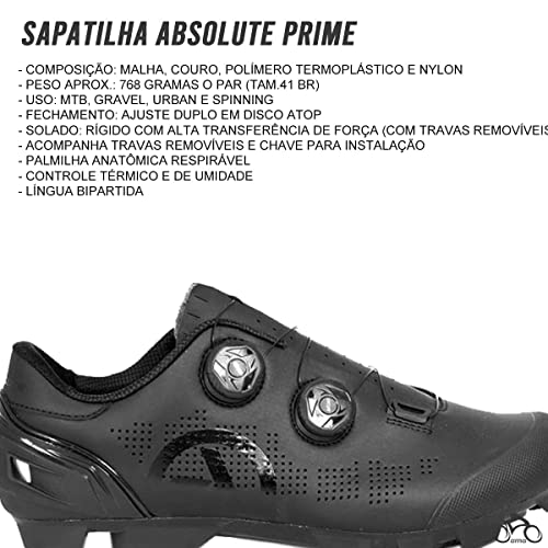 Sapatilha Ciclismo Absolute Mtb Prime Lançamento