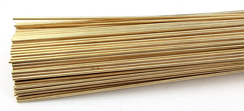5pcs 10pcs HS221 Brass Welding Rods Wires Sticks 500mm Length Wire Electrode Soldering Rod For Brazing Soldering Repair Tools(2.0mm,10PCS)
