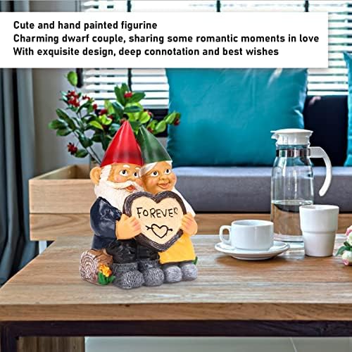 Les-Theresa Funny Gnome Garden Ornament Outdoor Resin Dwarf Statue Decoration Suitable for Garden Lawn Decoration and Garden Gifts