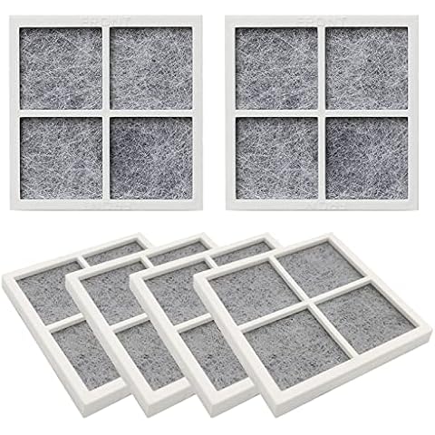 LT120F Refrigerator Air Filter Replacement, Compatible Models: Kenmore Elite 9918, 795 and L-G ADQ73214404, LMXS30776S(6pcs/pack) Cover