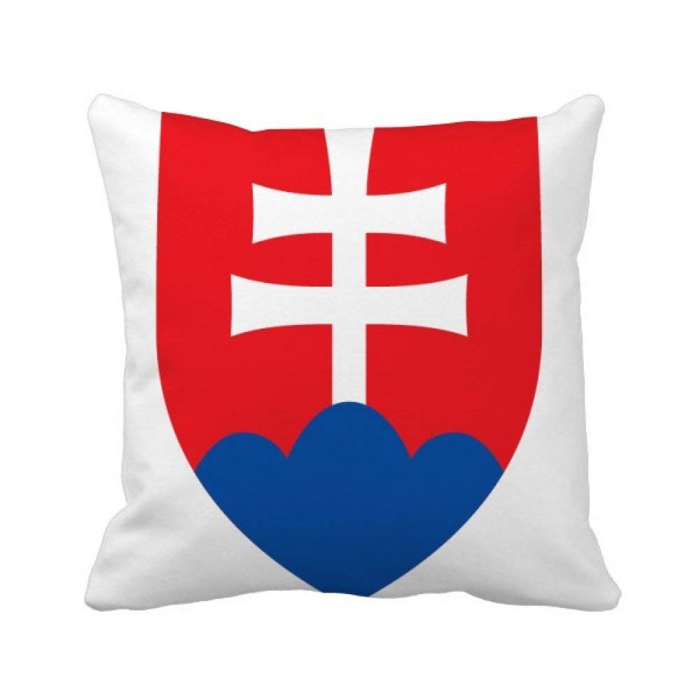 Cadeau Slovaquie housse de coussin carrée souvenir Europe pour proche