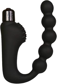 Vibrador anal vibrador con 10 funciones de silicona : Amazon ...