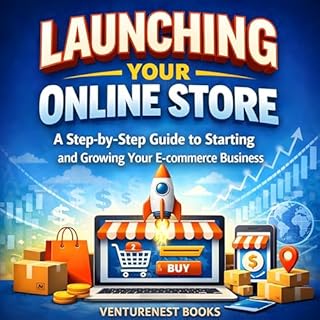 Launching Your Online Store Audiolibro Por VentureNest Books arte de portada