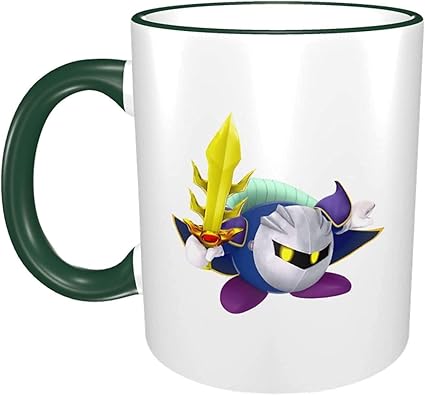 Amazon Co Jp 星のカービィ メタナイト カップ マグカップ アニメ キャラクター おしゃれ プ かわいい 軽量 コーヒーカップ 新生活 陶器 耐熱 グッズ 電子レンジ対応可 大容量 330ml 男女兼用 ホーム キッチン