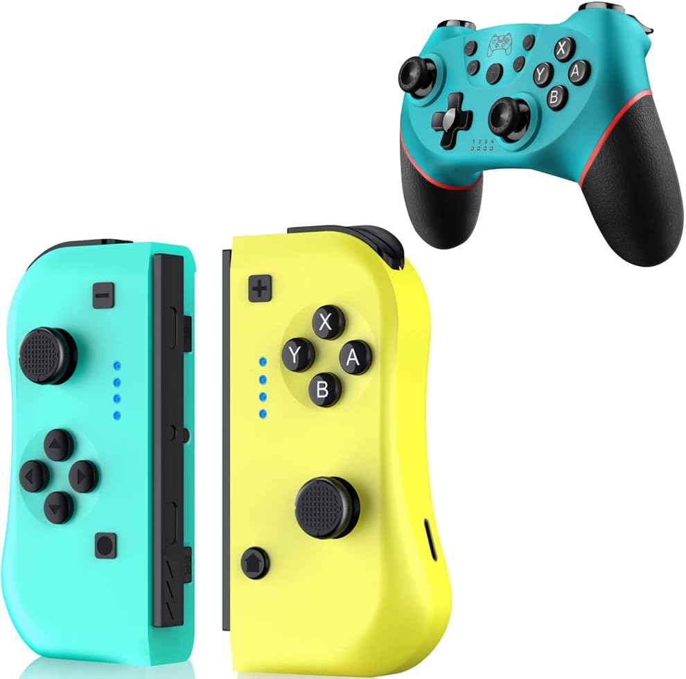 Nintendo Switch Joy-Con and Pro Controller Bundle Kuwait Ubuy