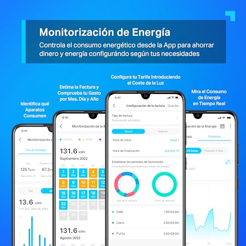 Miniatura 3 de Tapo P110 Mini Enchufe Inteligente Wi-Fi Con Monitoreo De Energía , Programación Encendido Apagado, Ahorro De Energía, Compatible Con Alexa Y Google Home