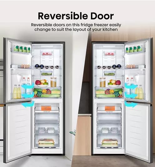 Hisense RB327N4WBE 256 Litre 50/50 Freestanding Frost Free Fridge Freezer with Water Dispenser - E Rating - Image 6
