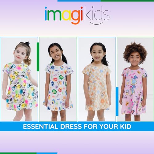 Image of Disney Girls' Short Sleeve Skater Dress for Baby & Kids