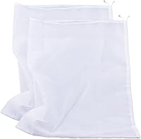 Vista 8 de Bolsa coladora de nailon de 75 micrones, bolsa de filtro multiusos para leche de nueces, jugo, cerveza fría, cerveza casera