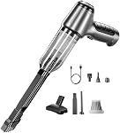 Handheld Vacuum Cleaner Cordless, Portable Keyboard Handheld Vacuum, 12000Pa Mini Wireless Vacuum Cleaner with 3 in 1 Brushless Motor and TypeC for Car,Home,Pet,Office