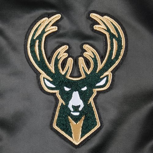 Chaqueta para mujer Pro Standard NBA Retro Classics de satén estilo bomber 4