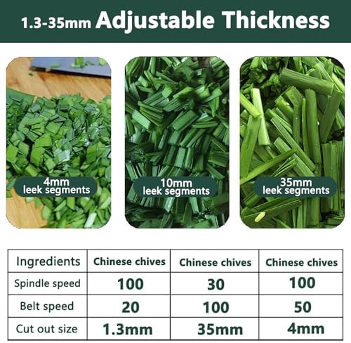 Electric Vegetable Cutter Set - Efficient Chopping Machine for Peppers, Onions, and Herbs in Commercial Kitchens