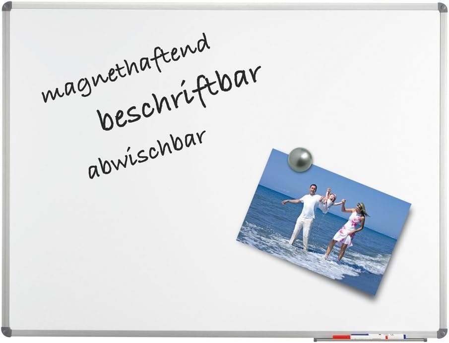 Maul 6451484 Magnetic Whiteboard – Whiteboards (600 x 450 mm)