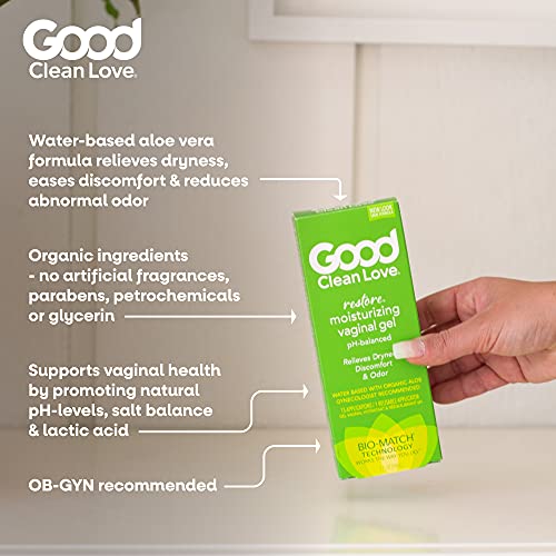 image for Good Clean Love Restore Moisturizing Vaginal Gel, pH-Balanced, Water-B