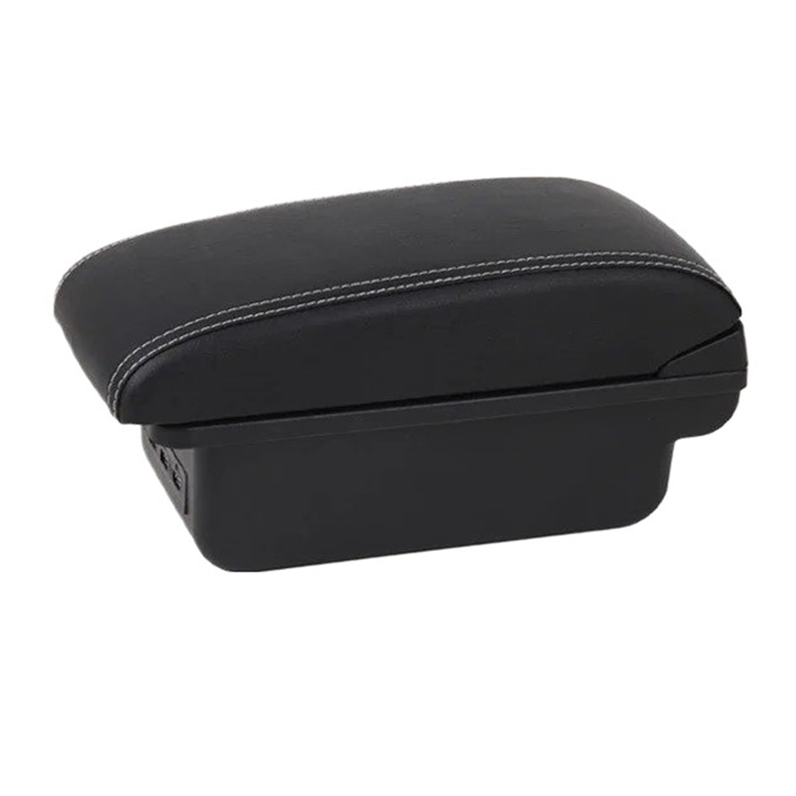 Ecbugat B3 White Line 3 Usb For Citroen For C3 Armrest Box Interior Storage Accessories Please Make Car Armrest Box(B3 White Line 3 Usb)
