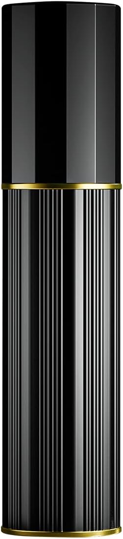 Parfumverstuiver navulbaar, mini-reisformaat parfumflesjes leeg, kleine spuitfles met bodempomp van Aurdox, lekbestendig en draagbaar voor dames en heren, elegant ontwerp, 5 ml (zwart))