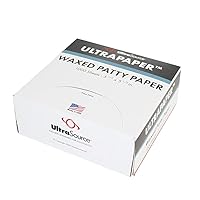 Algopix Similar Product 1 - UltraPaper Hamburger Patty Paper 55