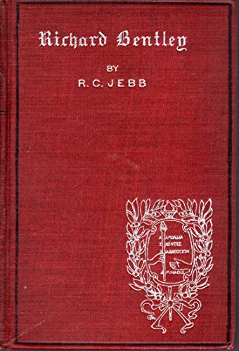 Richard Bentley (English Men of Letters Series) B008EOAQG2 Book Cover