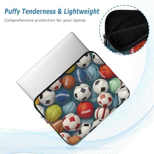 Funda para laptop 13-14 pulgadas con tela impermeable y protección acolchada miniatura 5