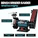 2-in-1 Bench Grinder and Belt Sander Combo, 6