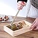 Cascanueces máquina partir almendras, Cascanueces manual de nueces con base de madera,...