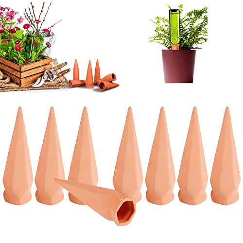CHSEEO Sistema de Riego Automático Kit, 8 PCS Riego por Goteo Picos, Autorriego De Planta, Dispositivo de Irrigación Automático en Vacaciones, para Regar Plantas en Interiores y Exteriores