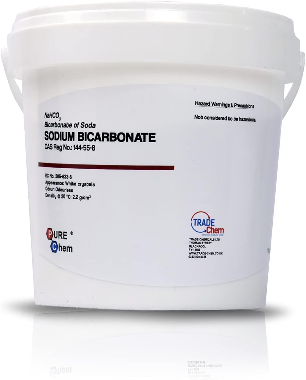 Sodium Bicarbonate for Cleaning, Baking, Bath (1kg)