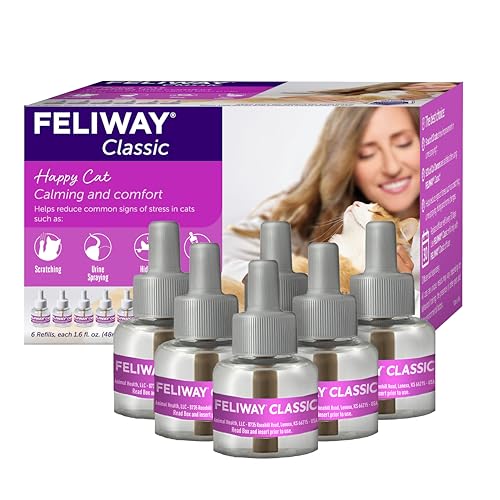 FELIWAY Classic Cat Calming Pheromone 30 Day Refill - 6 Pack