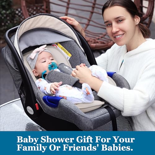 image for Innokids Head and Body Support Pillow Infant Car Seat Insert for Newbo