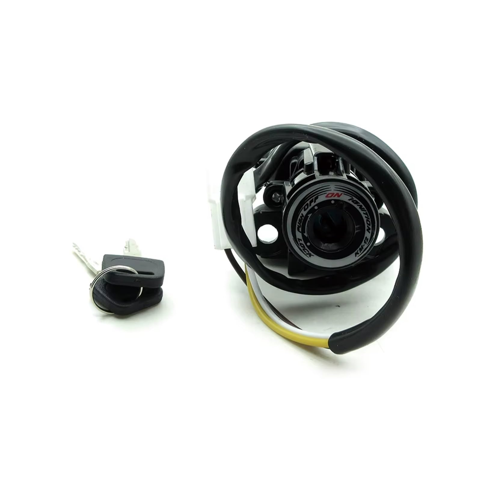 Moto Avviamento Chiave Blocco Accensione Moto Per Per Ninja 650 2017-2023 | Set Di Accessori Per Sedili Coperchio Tappo Serbatoio Della Benzina Blocco Dell'interruttore Accensione Motociclo