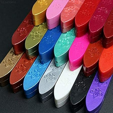 Ubersweet Imported 5817 5pcs Seal Wax Strip Wax Strip Rod Wax Supplies Strip Mount Seal Grip Stick