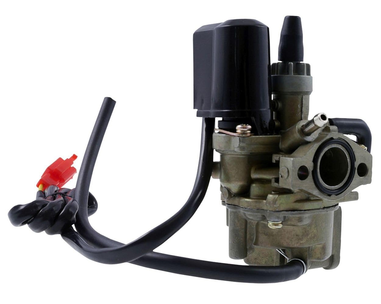 Carburador 2EXTREME 12mm compatible con Peugeot, Honda, Kymco vertical – con estárter eléctrico, distancia orificios 35mm – repuesto para Speedfight, Buxy, Elystar