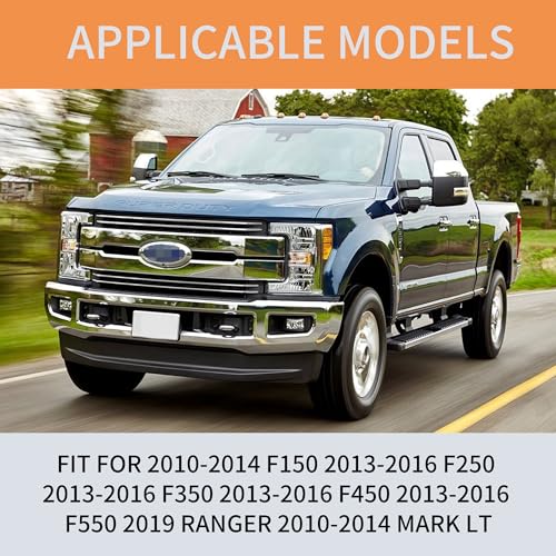 Image of CONGCONG Rear Tailgate Fender Reversing Camera Housing Replacement Parts Compatible with Ford 2010-2014 F150, 2013-2016 F250 F350 AL3Z-19H511-A (A)