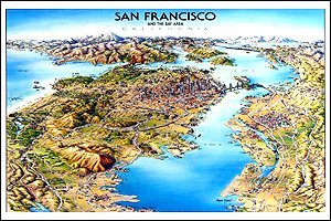 Unique Media Map: San Francisco/Folded
