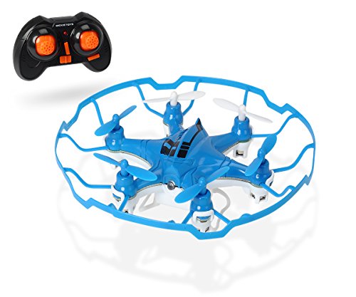 Dickie Toys 201119436 - RC DT-Q6A Axis Quadrocopter, funkferngesteuerter Quadrokopter, 10 cm