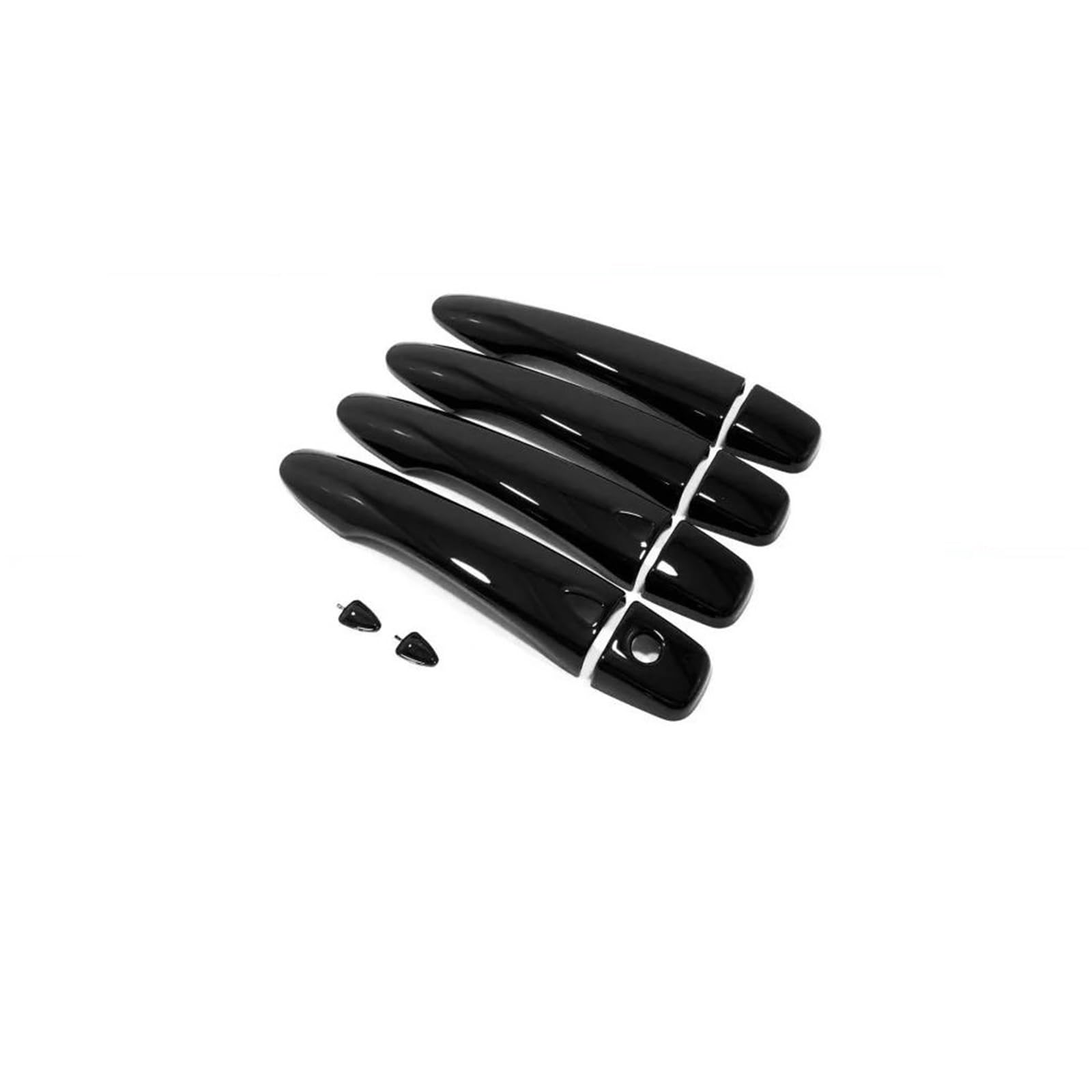 CSSPDM ABS Carbon Fiber Car Door Handle Decoration Cover Trim Protector for Nissan X-Trail XTrail T32 Rogue 2014-2020(Style4)