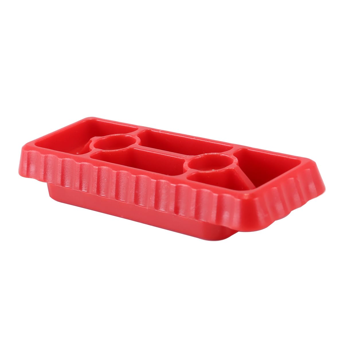 Pieds de fixation (rouges) - Fixation robuste pour boîte à outils - Assemblage sûr et stable - Compatible avec le système Packout - Lot de 10
