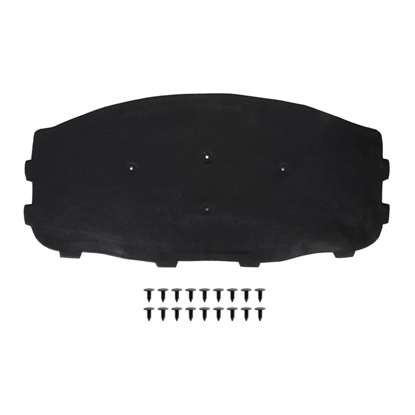 JIMYRA Cuscinetto isolante per cofano motore anteriore con fibbie, per BMW, Serie 3 E46 320i 325i 328i 330i 51488193941 tappetino fonoassorbente